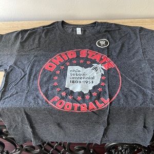 One New Ohio State Buckeyes Sesquicentennial- centennial t-shirt